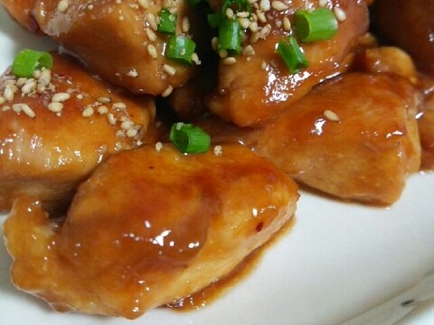 胸肉で☆やわらか照り焼きチキン♪